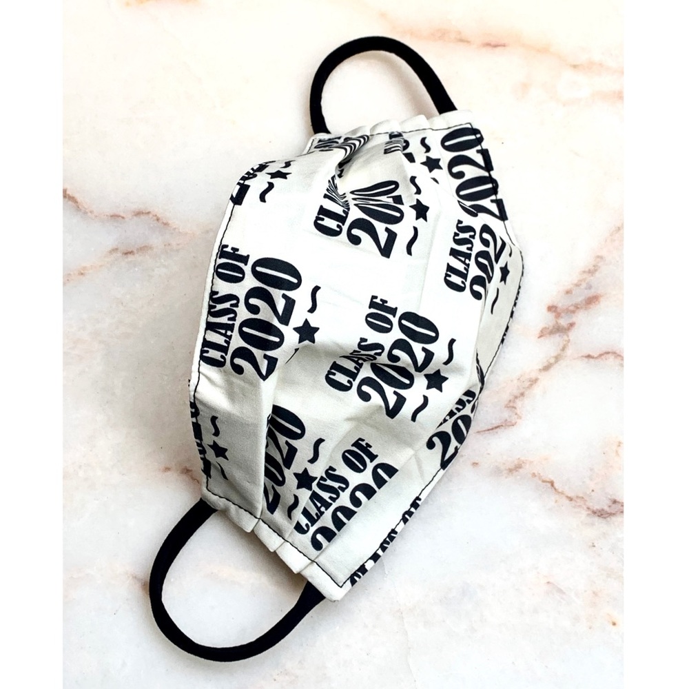 ADULT CLOTH FACE MASK_UNISEX 2020 GRAD - Picture 4 of 10